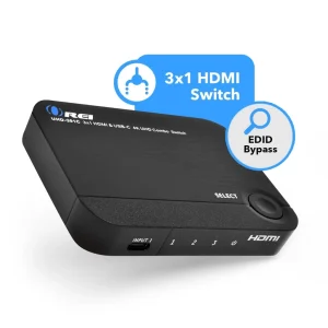 4K 3x1 HDMI Switch 2 HDMI + USB-C Input (UHD-301C) - view 8