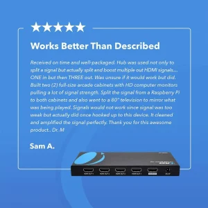4K@60Hz 1x4 HDMI™ Splitter-UHDS-104 - view 11
