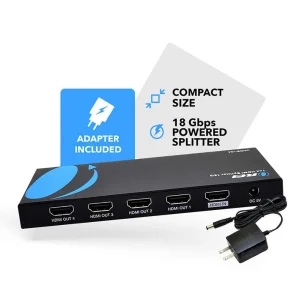 4K@60Hz 1x4 HDMI™ Splitter-UHDS-104 - view 3