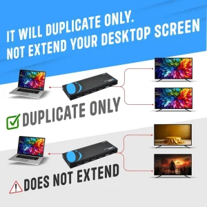 4K@60Hz 1x4 HDMI™ Splitter-UHDS-104 - view 4