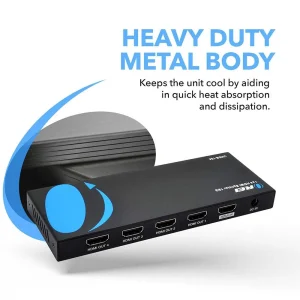 4K@60Hz 1x4 HDMI™ Splitter-UHDS-104 - view 8