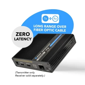 4K HDMI Extender Balun Over Fiber Optic Cable, HDR10, ARC & RS-232 Up to 40 KM - One to Many (Transm - view 7