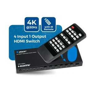 4K@30hz 4-port HDMI™ Seamless Switch w/ Multi Viewer (Audio Extract)-HDS-401MV - view 9