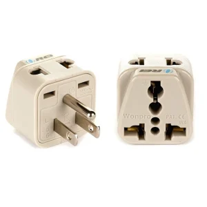 Japan, Philippines Travel Adapter - 2 in 1 - Type B - Compact Design (DB-5) - view 2