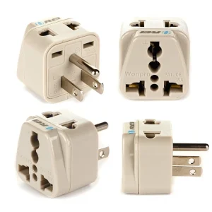 Japan, Philippines Travel Adapter - 2 in 1 - Type B - Compact Design (DB-5) - view 3