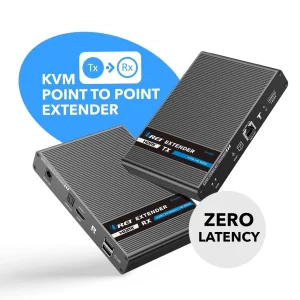 4K KVM HDMI Extender Over CAT6/CAT7 Cable Up to 230 Ft Keyboard & Mouse Over Network (UHD-IPC230-KVM) - view 3