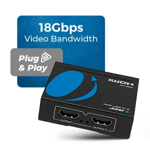 4K@60Hz 1x2 HDMI™ Splitter-UHDS-102 - view 2