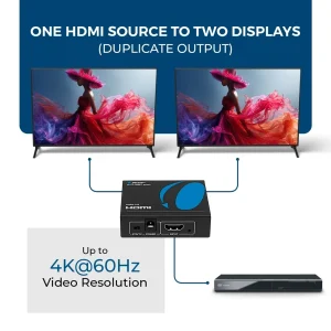 4K@60Hz 1x2 HDMI™ Splitter-UHDS-102 - view 4