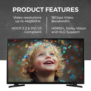 4K@60Hz 1x2 HDMI™ Splitter-UHDS-102 - view 7