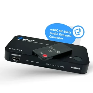 Dual HDMI eARC Audio Extractor 4K@60Hz with Optical Port & 3.5mm jack, 18Gbps bandwidth (HDA-935) - view 9