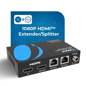 1080p 1x2 HDMI™ Extender Splitter (Loop) - 230ft (cat6)-HD12-EX132-K - view 2