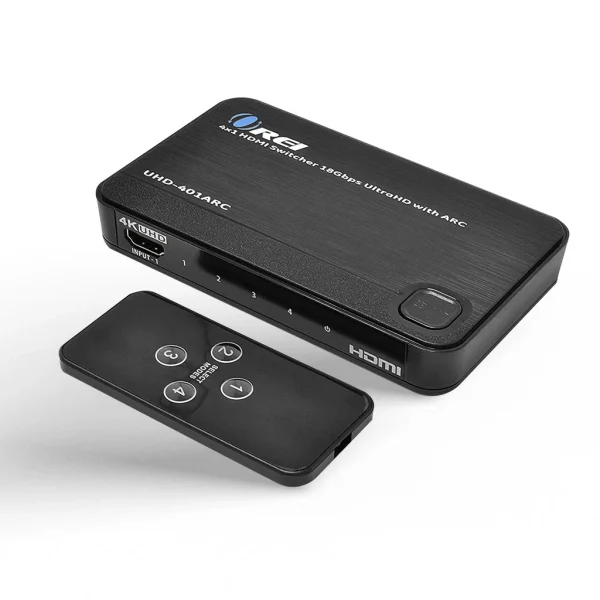 4K@60hz 4-port HDMI™ Switch (ARC)-UHD-401ARC