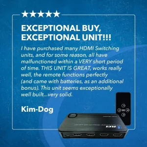 4K@60hz 4-port HDMI™ Switch (ARC)-UHD-401ARC - view 9