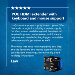 4K@60hz HDMI™ Extender (KVM) - 230ft (cat6)-UHD-EX230-KVM - view 9