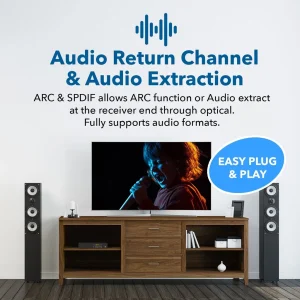 4K@60hz HDMI™ Extender (Loop, Bi-IR, SPDIF) - 230ft (cat6) (UHD-EX230A-K) - view 7