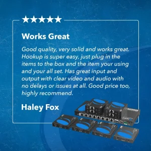 4K@60hz 1x8 HDMI™ Extender Splitter (Loop) - 230ft (cat6)-UHD18-IPC230-K - view 11