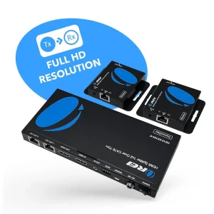 4K@30Hz 1x2 HDMI™ Extender Splitter (Loop) - 230ft (cat6)-HD12-EX165-K - view 7