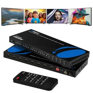 4K 4x4 HDMI™ Matrix with Downscaler and Audio Return Channel (UHD-404R)