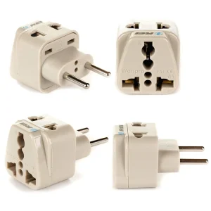 European Travel Adapter - 2 in 1 - Type C - Compact Design (DB-9C) - view 12