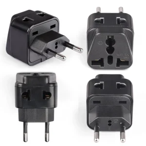 European Travel Adapter - 2 in 1 - Type C - Compact Design (DB-9C) - view 14