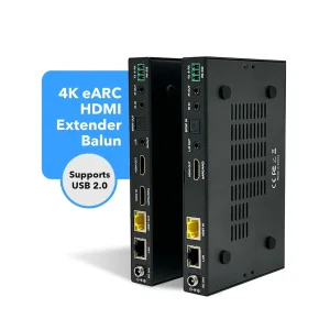 4K HDBaseT 3.0 HDMI™ Extender (Loop, USB, eARC, LAN) - 400ft (cat6)-UHD-EXB350EAU-K - view 6