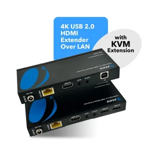 4K HDBaseT HDMI™ Extender (USB2.0, Bi-IR) - 400ft (cat6) (UHD-EXB400UR-K) - view 6