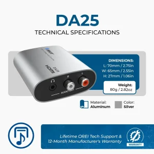 DA25 eARC/ARC to analog audio converter (DA25) - view 5