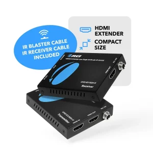 4K@60hz HDMI™ Extender (Loop, IR) - 165ft (cat6) (UHD-EX165H-K) - view 7