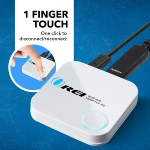 Full HD Wireless HDMI Display Receiver Adapter, 2.4G/5Ghz 4K@60hz Screen Mirroring Solution Miracast (WHD-AIR) - view 3