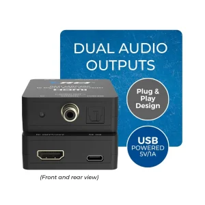 eARC/ARC to Digital Audio Converter (DA41) - view 2