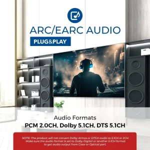 eARC/ARC to Digital Audio Converter (DA41) - view 4
