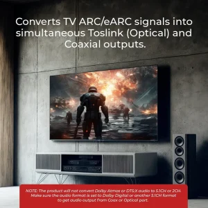 eARC/ARC to Digital Audio Converter (DA41) - view 6