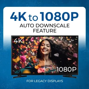 4K@60Hz 1x2 HDMI™ Splitter (Downscaler, Pigtail)-UHDS-102C - view 6