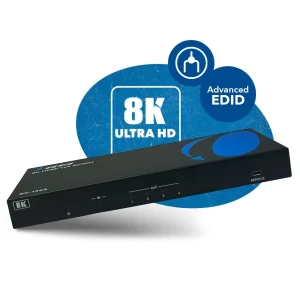8K 1x4 HDMI™ Splitter (Downscaler, Audio Extract)-BK-104A - view 4