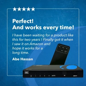 8K 4-port HDMI™ Switch-BK-401 - view 10