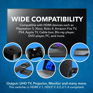 8K 4-port HDMI™ Switch-BK-401 - view 6