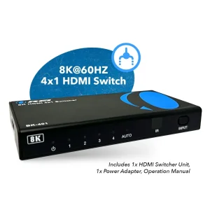 8K 4-port HDMI™ Switch-BK-401 - view 8