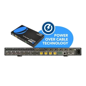 4K 6x4 HDMI HDBaseT Matrix Over CAT6/7 up to 132 Feet, 18Gbps Bandwidth with HDR, IR Control (UHD66-EXB132-K) - view 2