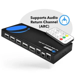4K HDMI Switcher 4 x 1 Switch with ARC Audio Extractor (HDS-401) - view 2