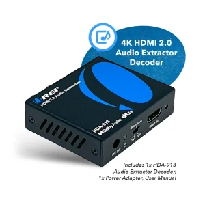 4K HDMI™ Audio Extractor & Decoder (3.5mm, Optical)-HDA-913 - view 9