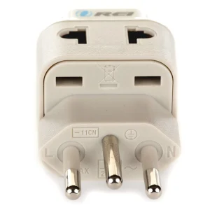 Brazil Travel Adapter - 2 in 1 - Type N - Compact Design (DB-11C) - view 5