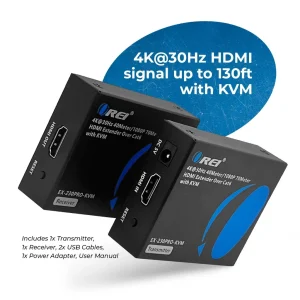 4K@30Hz HDMI™ Extender (KVM) - 130ft (cat6)-EX-230PRO-KVM - view 2