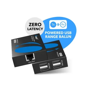 USB2.0 Extender (USB-A to USB-A) - 330ft (cat6) (USB-EX330-K) - view 2