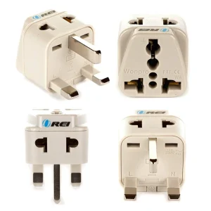 UK, Hong Kong Travel Adapter - 2 in 1 - Type G - Compact Design (DB-7) - view 11