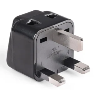 UK, Hong Kong Travel Adapter - 2 in 1 - Type G - Compact Design (DB-7) - view 2