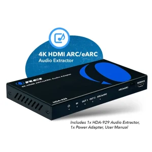 4K HDMI™ Audio Extractor (eARC Output, HDMI Audio)-HDA-929 - view 9