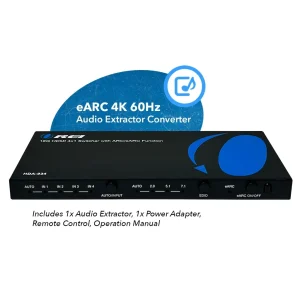 4K@60hz 4-port HDMI™ Switch (w/ eARC Output)-HDA-934 - view 10