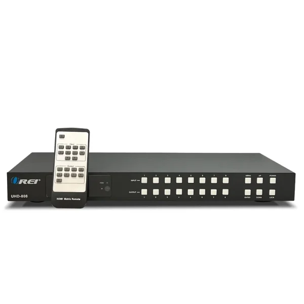 4K@60hz 8x8 HDMI™ Matrix (Audio Extract)-UHD-808