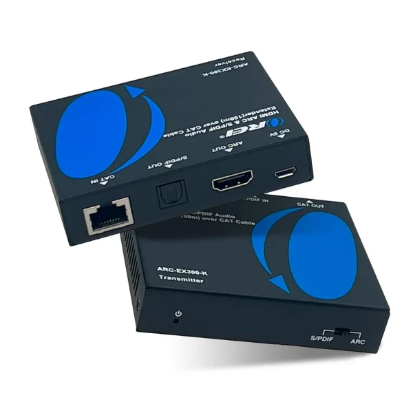 HDMI™ ARC & S/PDIF Audio Extender - 500ft (cat6)-ARC-EX300-K