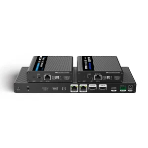 4K@60hz 1x2 HDMI™ Extender Splitter (Loop, IR) - 230ft (cat6) (UHD12-IPC230-K)